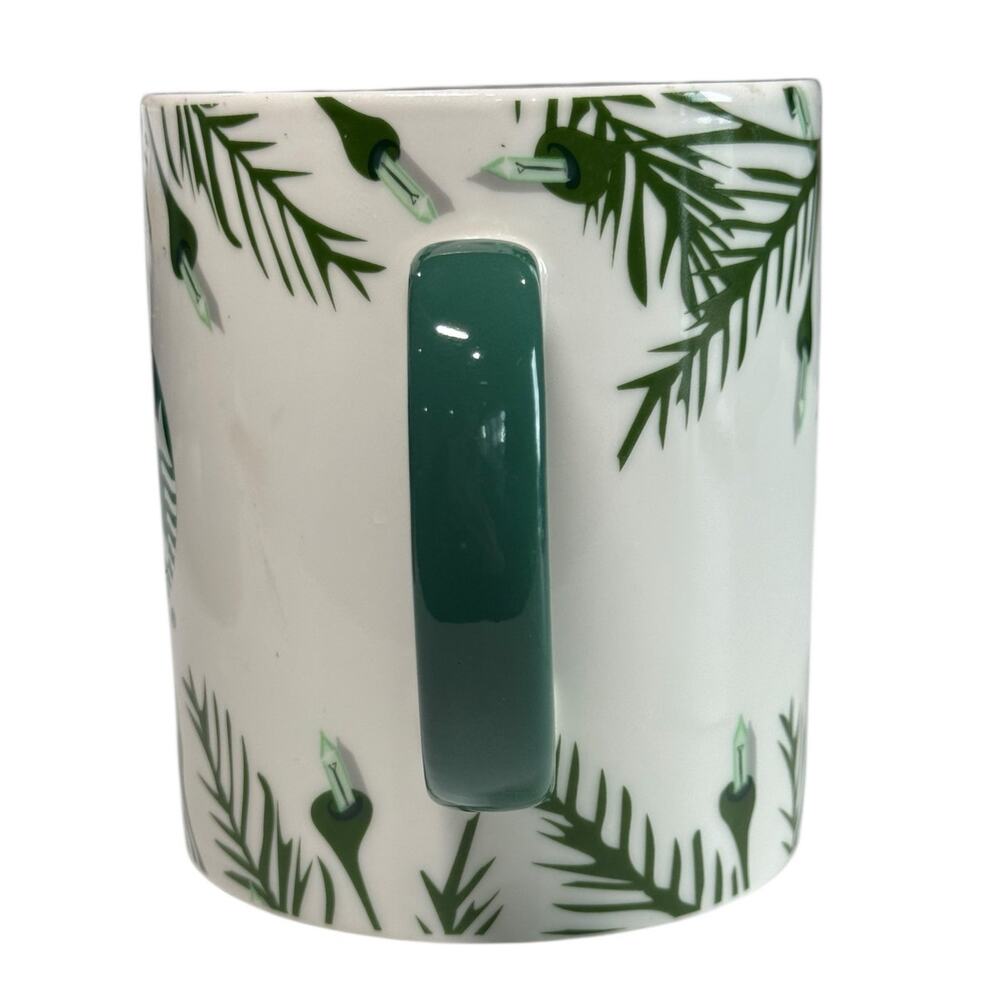 Starbucks Jumbo XL Holiday Mug 26oz 2020 Ceramic Christmas Tree Garland Lights - Picture 5 of 13
